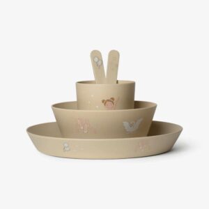 Ollie bebe Bio-Based Tableware set - Ballerina