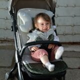 Baby Blue. Κάλυμμα Καροτσιού - White Goose - Image 2