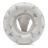 Ollie bebe Vanilla Copenhagen Skate Fish Oyster Baby Float Seat, Grey