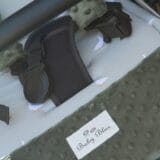 Baby Blue. Κάλυμμα Καροτσιού - White Goose - Image 6
