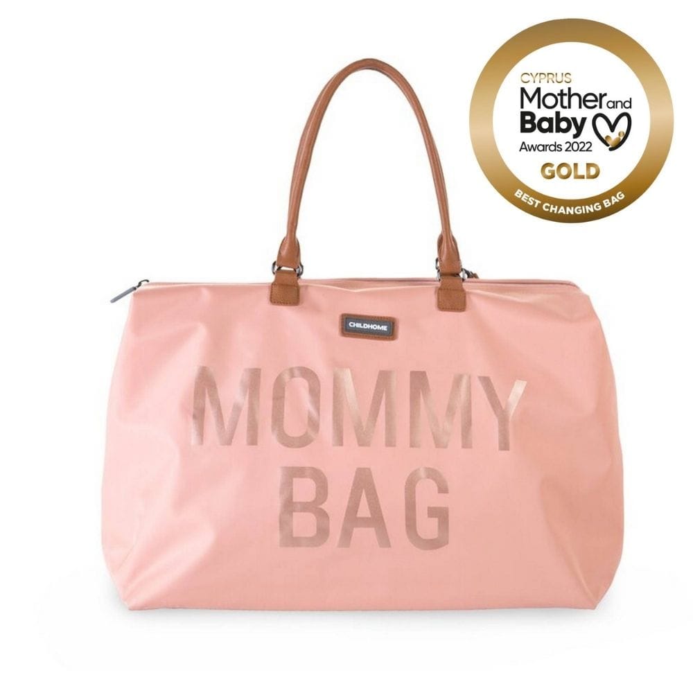 Ollie bebe CHILDHOME Mommy Bag - Pink/Copper
