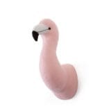 CHILDHOME Head Wall Deco - Felt Flamingo - Image 3