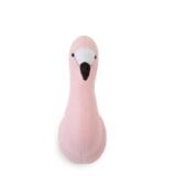 Ollie bebe CHILDHOME Head Wall Deco - Felt Flamingo