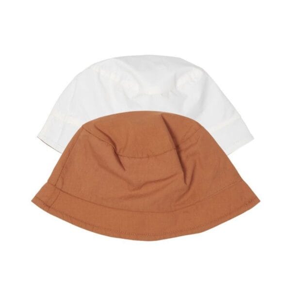 Ollie bebe LITTLE DUTCH. Παιδικό καπέλο ήλιου διπλής όψης Vintage Ochre - Νο 1