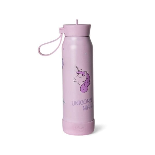 Ollie bebe CITRON 350ml Stainless Steel Thermos Bottle -Unicorn