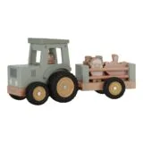 LITTLE DUTCH. Ξύλινο τρακτέρ με καρότσα και ζωάκια Little Farm FSC - Image 4