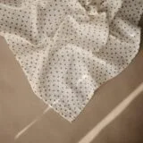 Mushie Swaddle - Caramel Polka Dots - Image 2