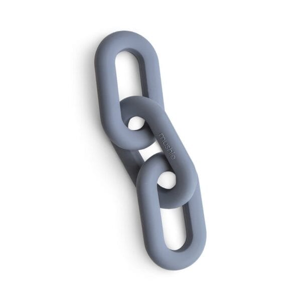 Ollie bebe Mushie Links Teether - Tradewinds