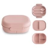 Ollie bebe Mushie Lunchbox - Blush