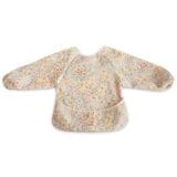 Ollie bebe Mushie ​​Long Sleeve Bib​ - Pastel Blooms