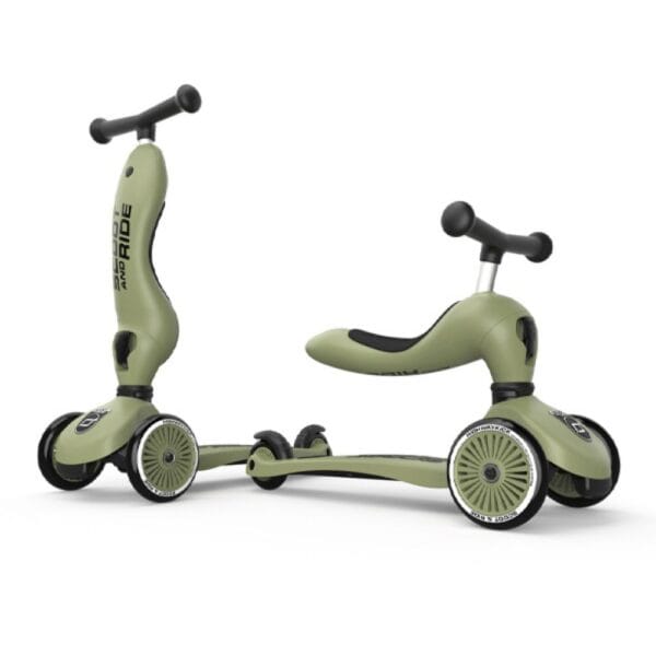 Ollie bebe Scoot and Ride Highwaykick 1 Olive