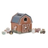 LITTLE DUTCH. Ξύλινο παιχνίδι ταξινόμησης σχημάτων Little Farm FSC - Image 5