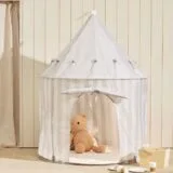 KIDS CONCEPT. Σκηνή παιχνιδιού Star (γκρι ριγέ) - Image 2