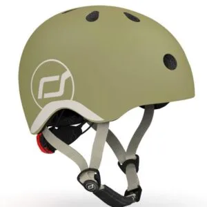 Ollie bebe Scoot and ride Reflective Helmet / Κράνος XXS-S – Olive