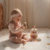 LITTLE DUTCH. Πυραμίδα ταξινόμησης & ταλάντωσης Fairy Garden FSC - Image 6