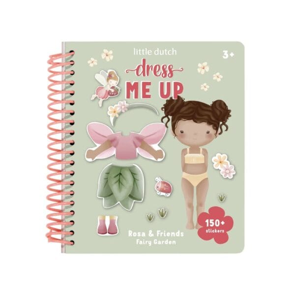 Ollie bebeLITTLE DUTCH. Βιβλιαράκι Dress me up Fairy Garden