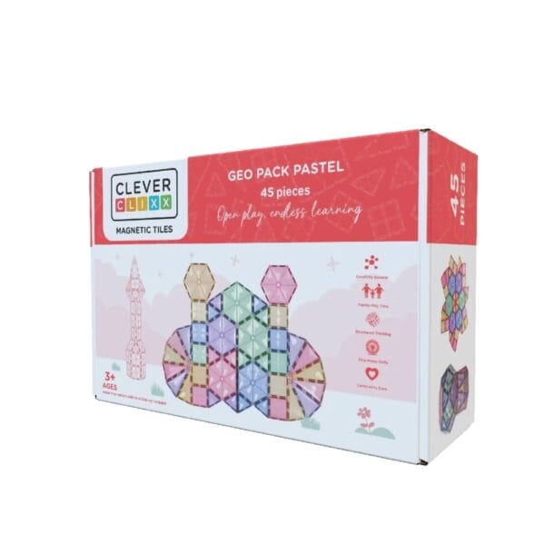 Ollie bebe Cleverclixx, Geo Pack Pastel 45 κομμάτια