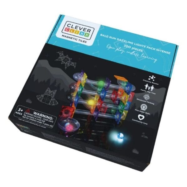 Ollie bebe Cleverclixx, Ball Run Dazzling Lights Pack 100 κομμάτια