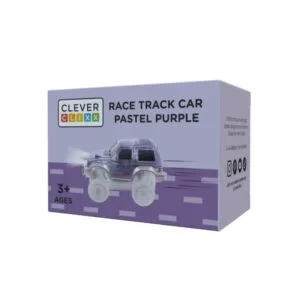 Ollie bebe Cleverclixx, Race Track Car Pastel Purple | 1 Piece