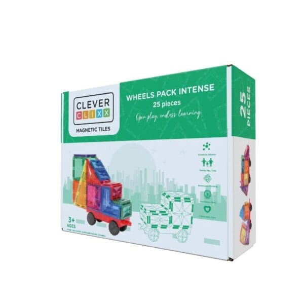 Ollie bebe Cleverclixx, Wheels Pack Intense | 25 Pieces