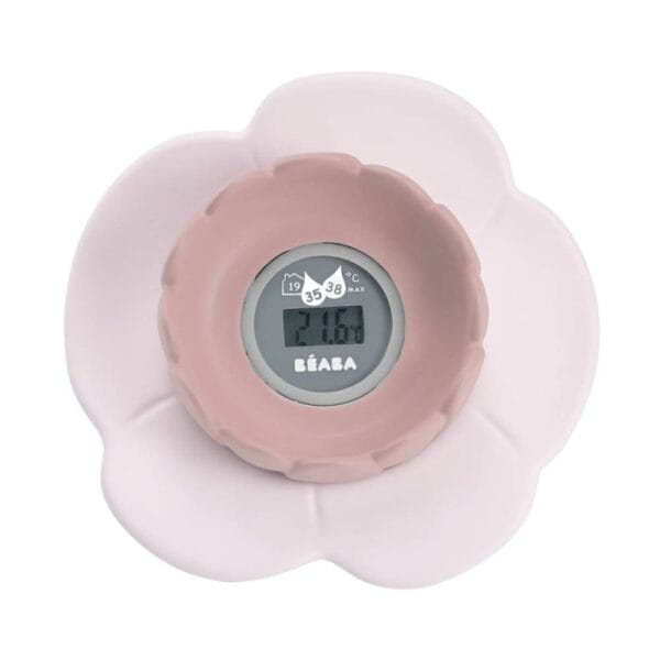 Ollie bebe Θερμομετρο μπανιου BEABA Lotus Thermometer - Old Pink