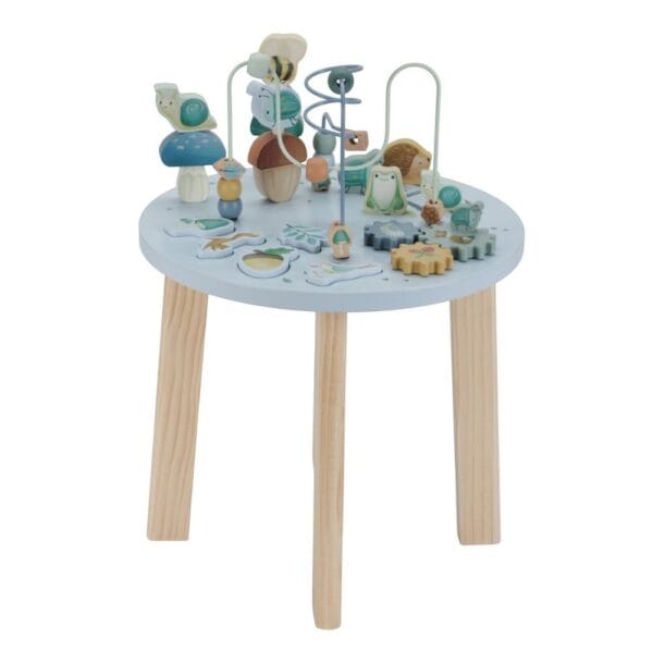 Ollie bebe LITTLE DUTCH. Ξύλινο τραπέζι δραστηριοτήτων Forest Friends FSC