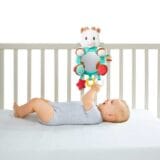Sophie la Giraffe Σόφι η καμηλοπάρδαλη, Καθρέφτης με παιχνίδια για κούνια, καρότσι, πάτωμα, αυτοκίνητο - Image 5