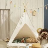 KIDS CONCEPT. Σκηνή παιχνιδιού ινδιάνικη (κρεμ) - Image 2