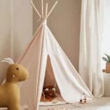 KIDS CONCEPT. Σκηνή παιχνιδιού ινδιάνικη (απαλό ροζ) - Image 3