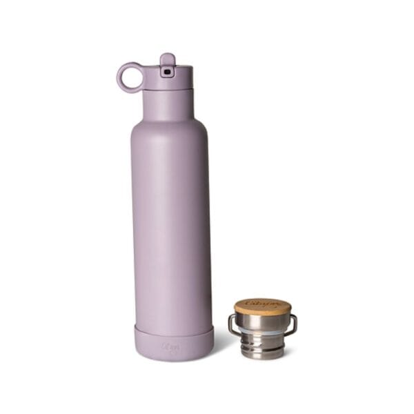 Citron 750ml Water Bottle - Purple with Two Lids