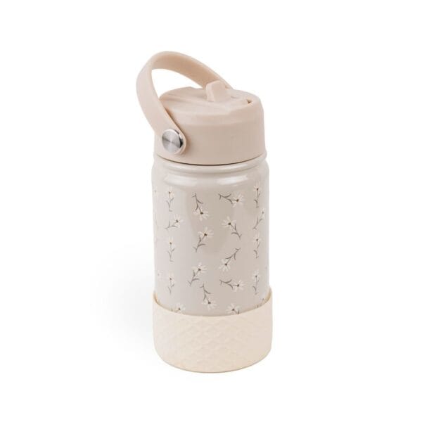 Ollie bebe Mrs Ertha Water Bottle - Stainless Steel - Soft Squares