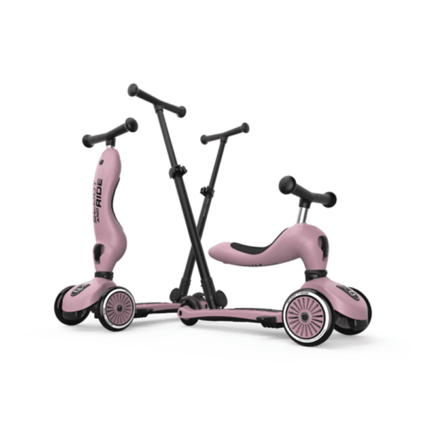 Ollie bebe Scoot and ride Highwaykick 1 Push and Go - wildberry