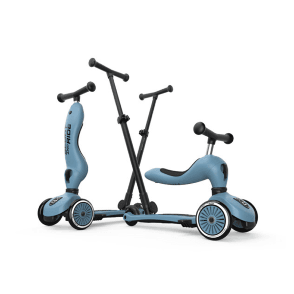 Ollie bebe scoot and ride Highwaykick 1 Push and Go steel