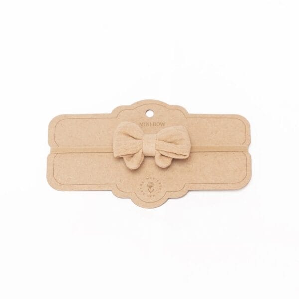 Ollie bebe Mrs Ertha Little Bow Headband - Sunshine