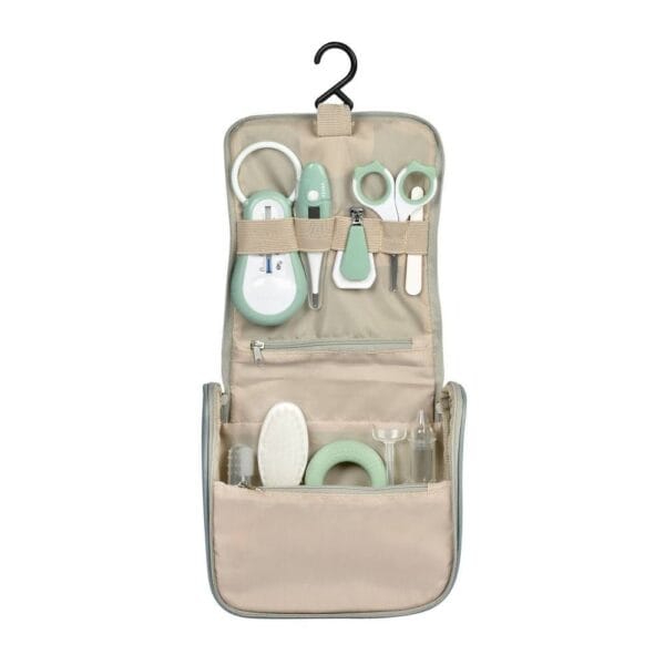 BEABA Toiletry Hanging Bag / Σετ περιποίησης μωρού  - Sage Green