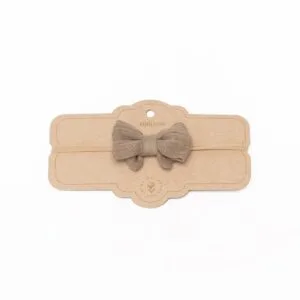 Ollie bebe Mrs Ertha Little Bow Headband - Olive