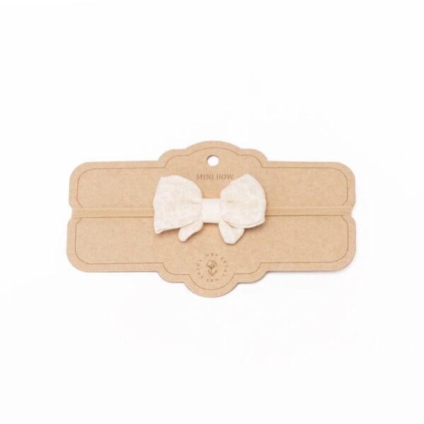 Ollie bebe Mrs Ertha Little Bow Headband - Bouquet Silhouette