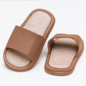 Ollie bebe Mrs ertha Slippers - rusted orange