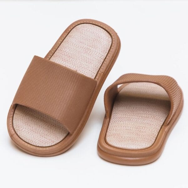 Ollie bebe Mrs ertha Slippers - rusted orange