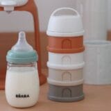 BEABA Milk Container 4 Compartments - CottonWhite/Terracotta - Image 2