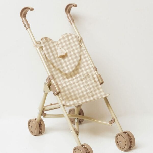 Mr Ertha Ollie bebe Doll Stroller - soft squares