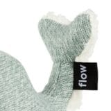 FLOW. Υφασμάτινη Φάλαινα Moby με λευκούς ήχους & μουσική (απαλό πράσινο) - Image 5
