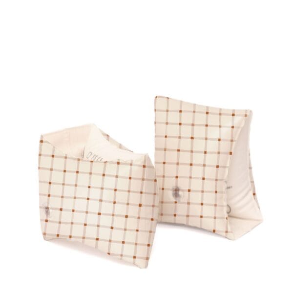 Mrs Ertha infatable armbands / περιβραχιόνια - organic squares
