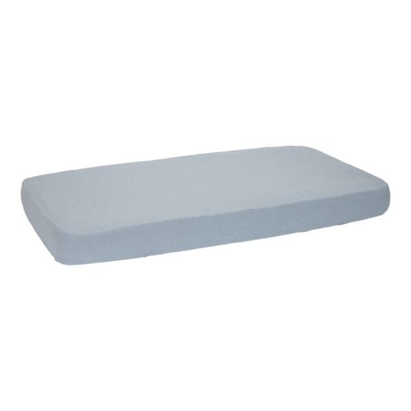Ollie bebe LITTLE DUTCH. Σεντόνι με λάστιχο Pure Denim Blue 40x80