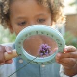 LITTLE DUTCH. Ξύλινος μεγεθυντικός φακός Forest Friends FSC - Image 4