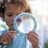 LITTLE DUTCH. Ξύλινος μεγεθυντικός φακός Forest Friends FSC - Image 2