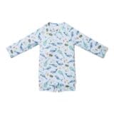 Ollie bebe LITTLE DUTCH. Ολόσωμο μακρυμάνικο μαγιό Ocean Sea Life Multi-colour