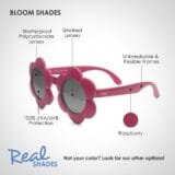 REAL SHADES. Παιδικά γυαλιά ηλίου Bloom Toddler 2-4 ετών Raspberry Sorbet - Image 3