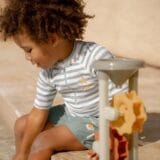 LITTLE DUTCH. Παιδικό μαγιό βερμούδα για αγόρια Seashells Surf Blue - Image 3