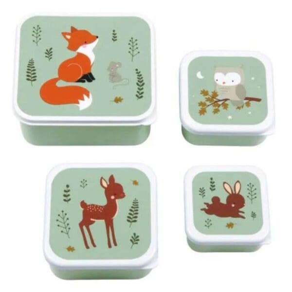 Ollie bebe A little lovely company: Δοχείο φαγητού Lunch box Forest Friends
